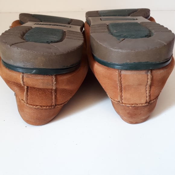 Maine Woods Leather High Cut Laced Boat Shoes 10 - Picture 8 of 11